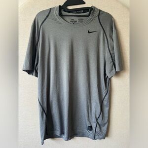 Nike Pro- Fitted Dri- Fit Short Sleeve Mens Training Shirt- Size Large